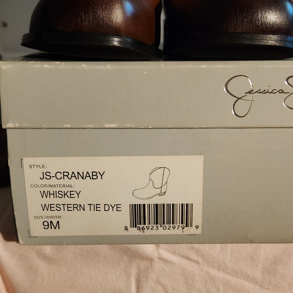 BNWB NEVER WORN Jessica Simpson Western Boots - Picture 5 of 16